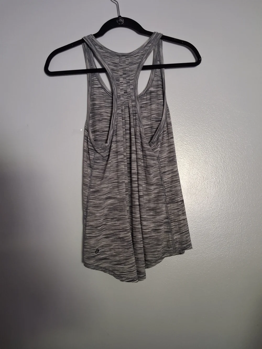 Lululemon Yogi Everyday Tank🖤🩶 Space Dye White Black